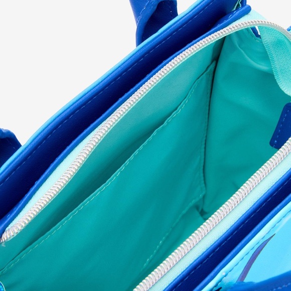 Loungefly The Little Mermaid Trio Sea Mini Satchel Bag.NWT - Picture 4 of 4